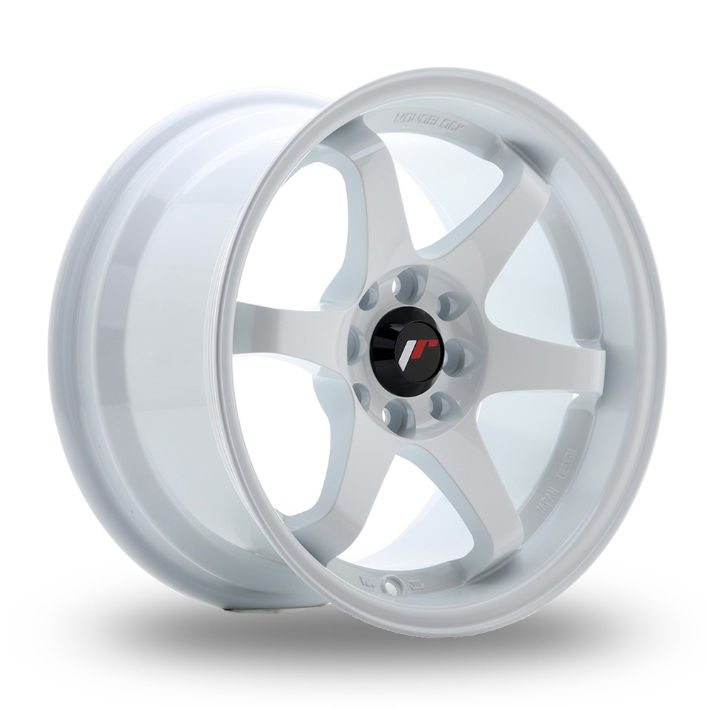Japan Racing JR3 (8x15) White Alloy Wheels