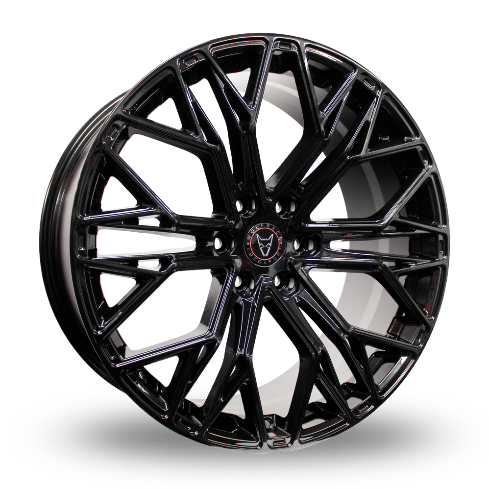 Wolfrace Eurosport FLO 6 Gloss Black Alloy Wheels