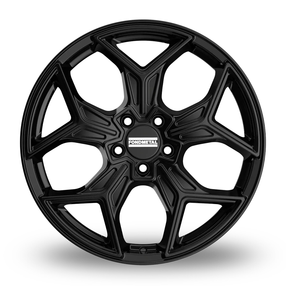 20" Fondmetal Taranis Gloss Black Alloy Wheels