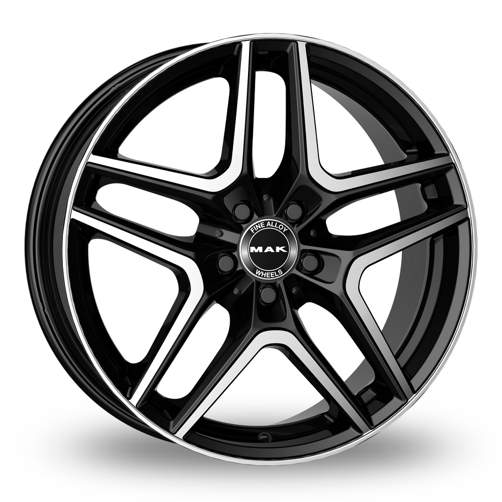 MAK Aurum Black Mirror Alloy Wheels