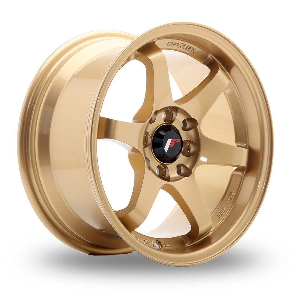 Japan Racing JR3 (8x15) Gold Alloy Wheels