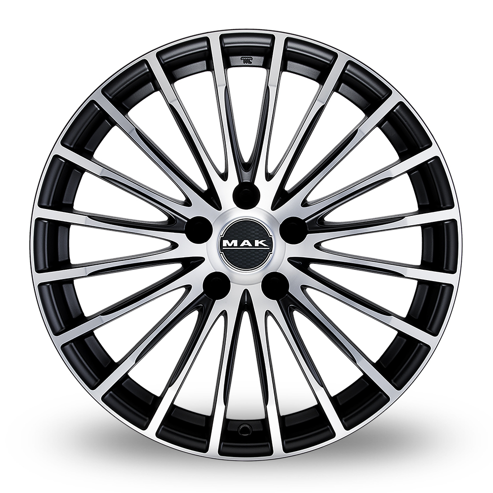 17" MAK Fatale Ice Black Alloy Wheels