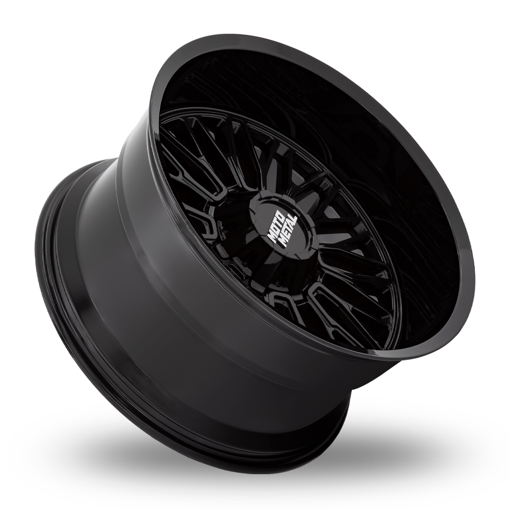 22" Moto Metal MO809 Stinger Gloss Black Alloy Wheels