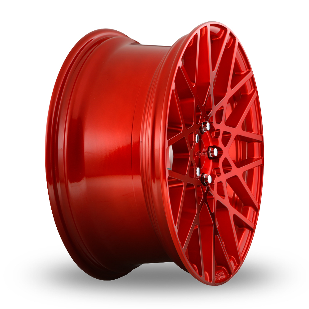 18" Rotiform R109 BLQ Candy Red Alloy Wheels