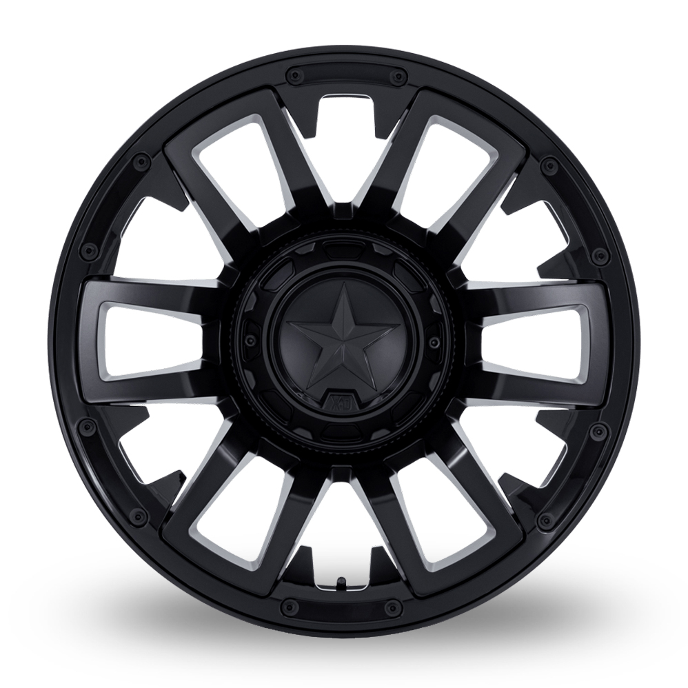 20" XD XD872 Colossus (USA Warehouse) Matt Black Alloy Wheels