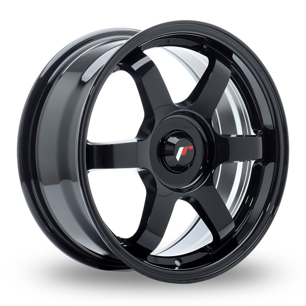 Japan Racing JR3 (8x16) (Custom Fitment) Gloss Black Alloy Wheels