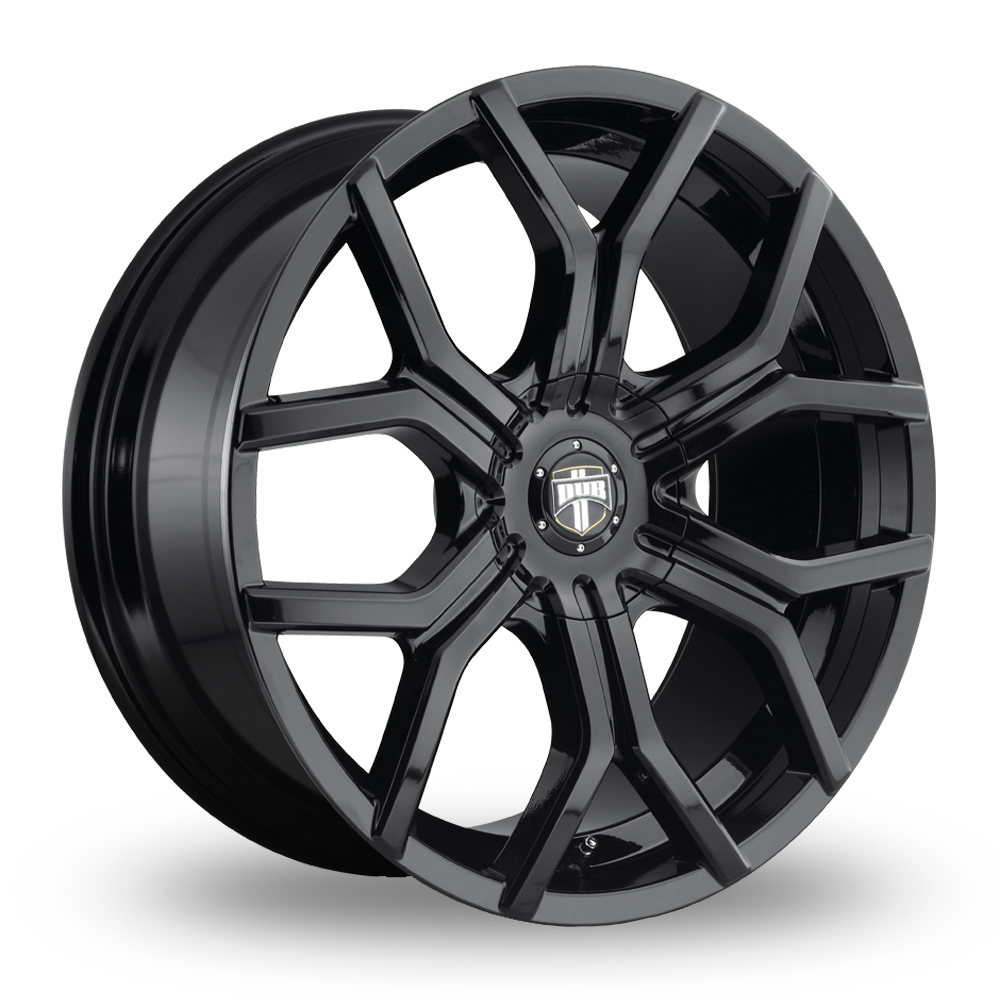 DUB S208 Royalty (USA Warehouse) Gloss Black Alloy Wheels