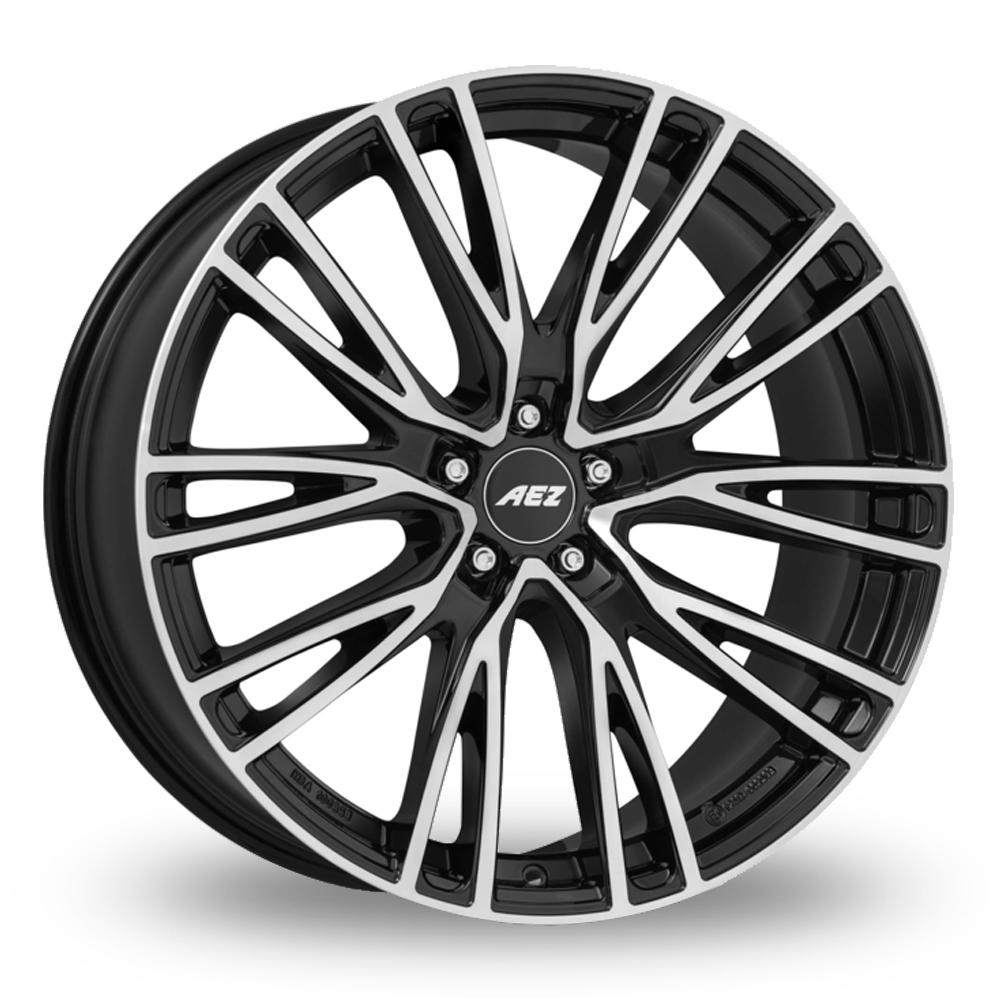 AEZ Seattle Black Polished Alloy Wheels