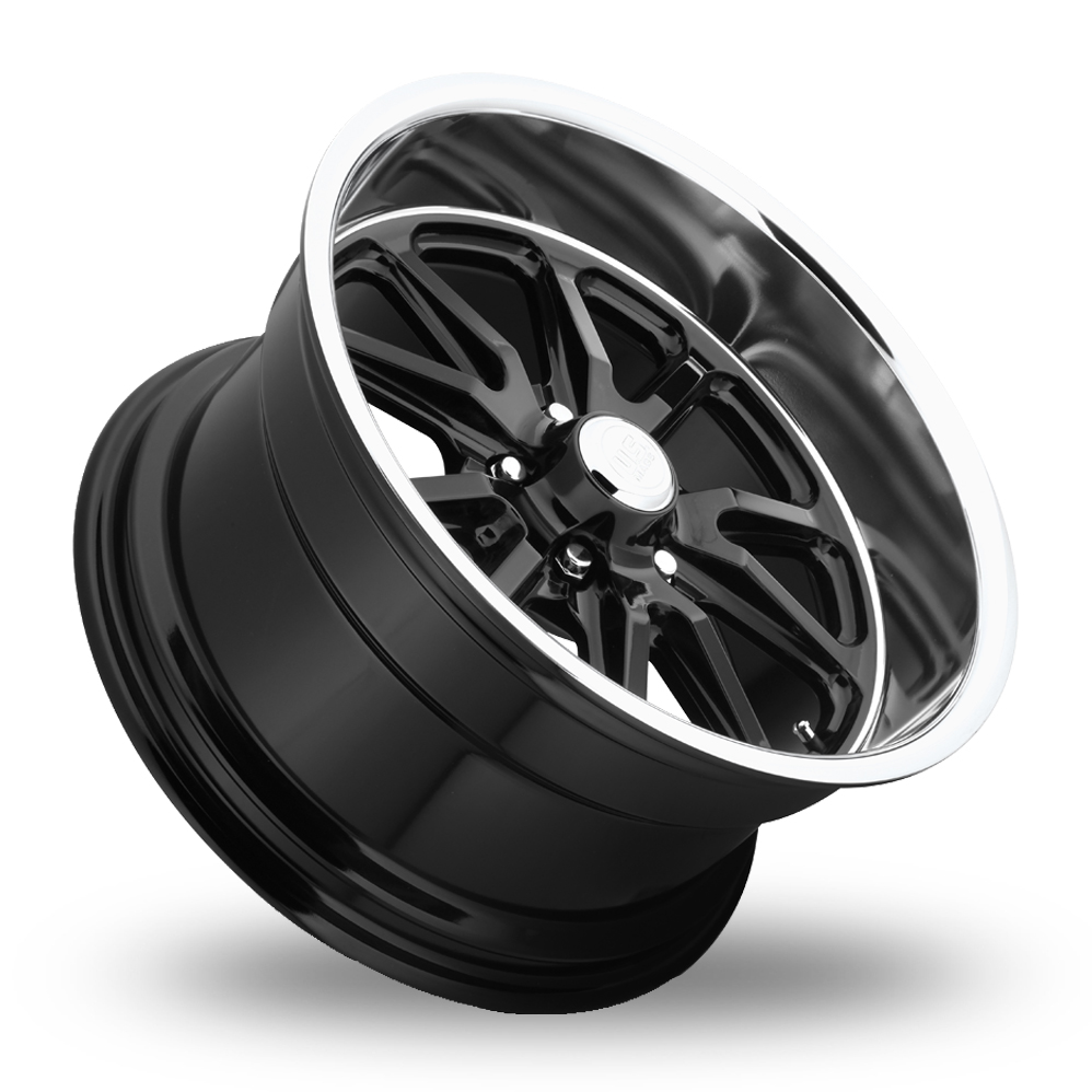 18" US Mags U121 Rambler Gloss Black Alloy Wheels