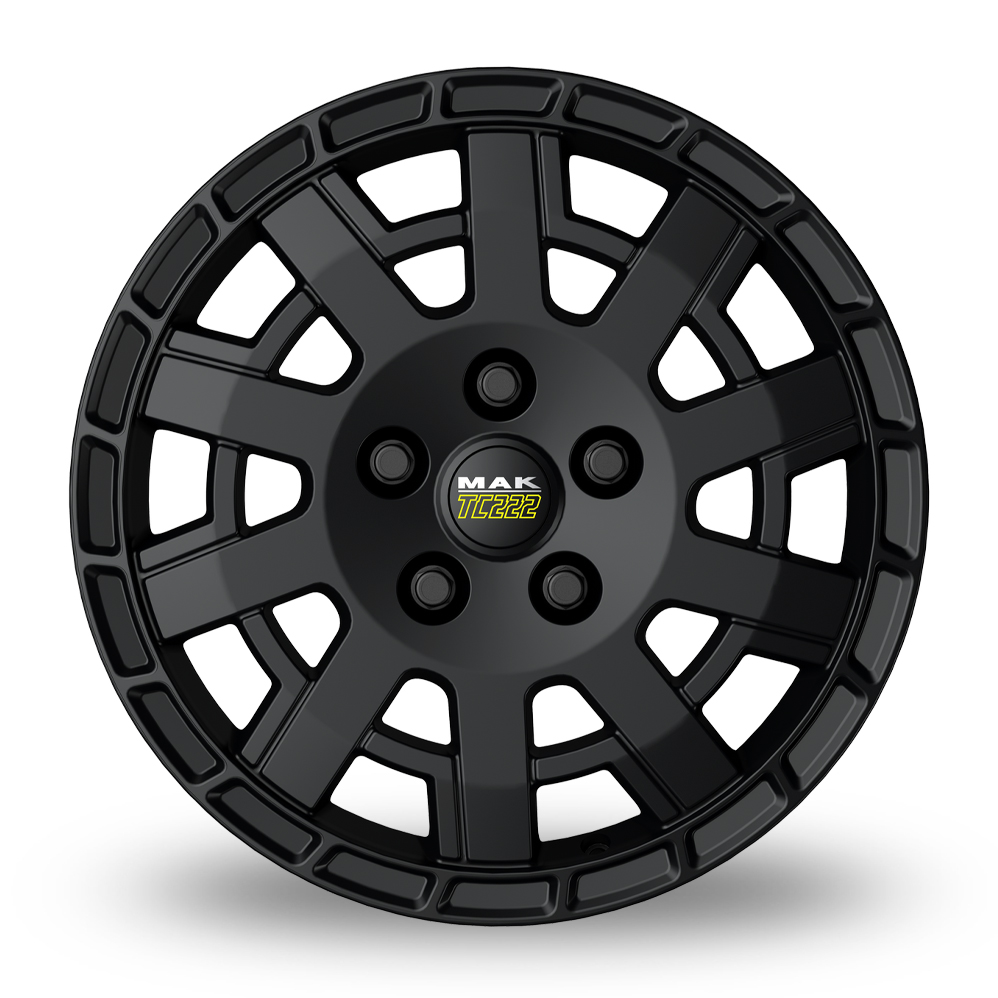 18" MAK Legend Matt Black Alloy Wheels