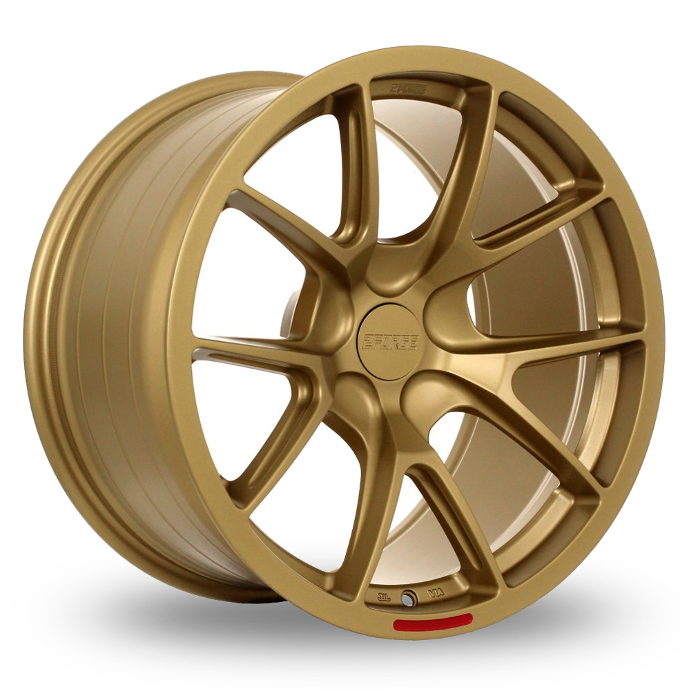 2FORGE ZF9 Matt Gold Alloy Wheels