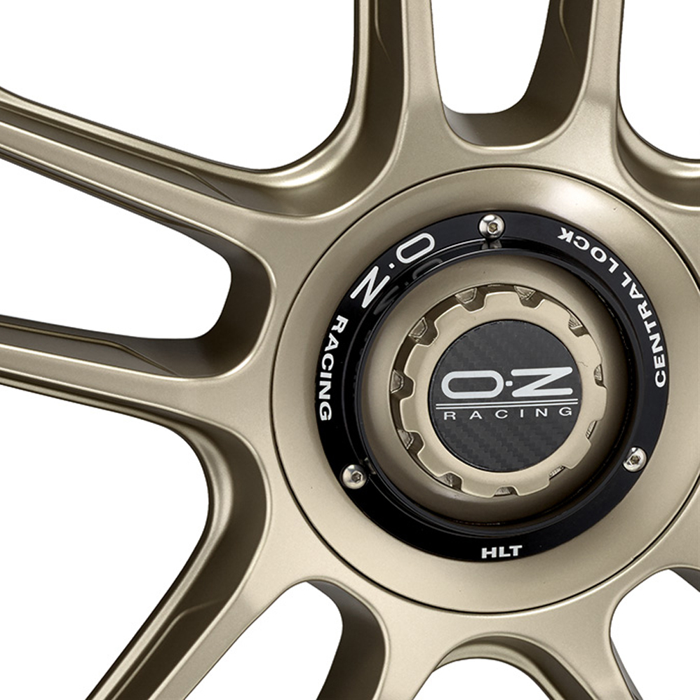 20" OZ Racing Indy HLT White Gold Alloy Wheels