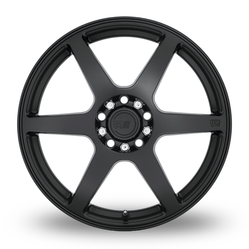 17" Motegi Racing MR143 CS6 (USA Warehouse) Satin Black Alloy Wheels