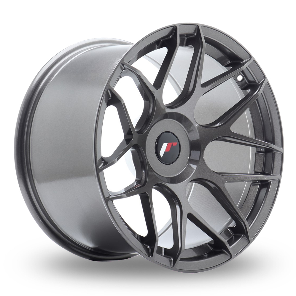 Japan Racing JR18 (10.5x18) (Custom Fitment) Hyper Grey Alloy Wheels