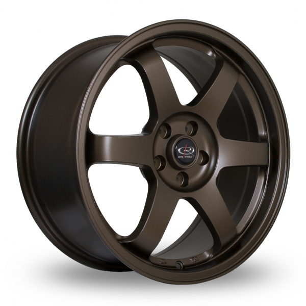 Rota Grid FF Bronze Polished Alloy Wheels