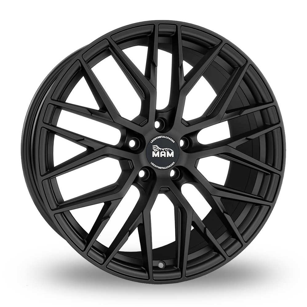 MAM RS4 Matt Black Alloy Wheels