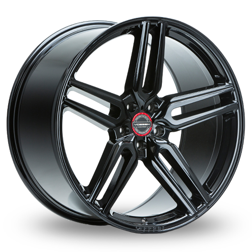 Vossen HF-1 (10.5x21) (Deep Concave) Gloss Black Alloy Wheels