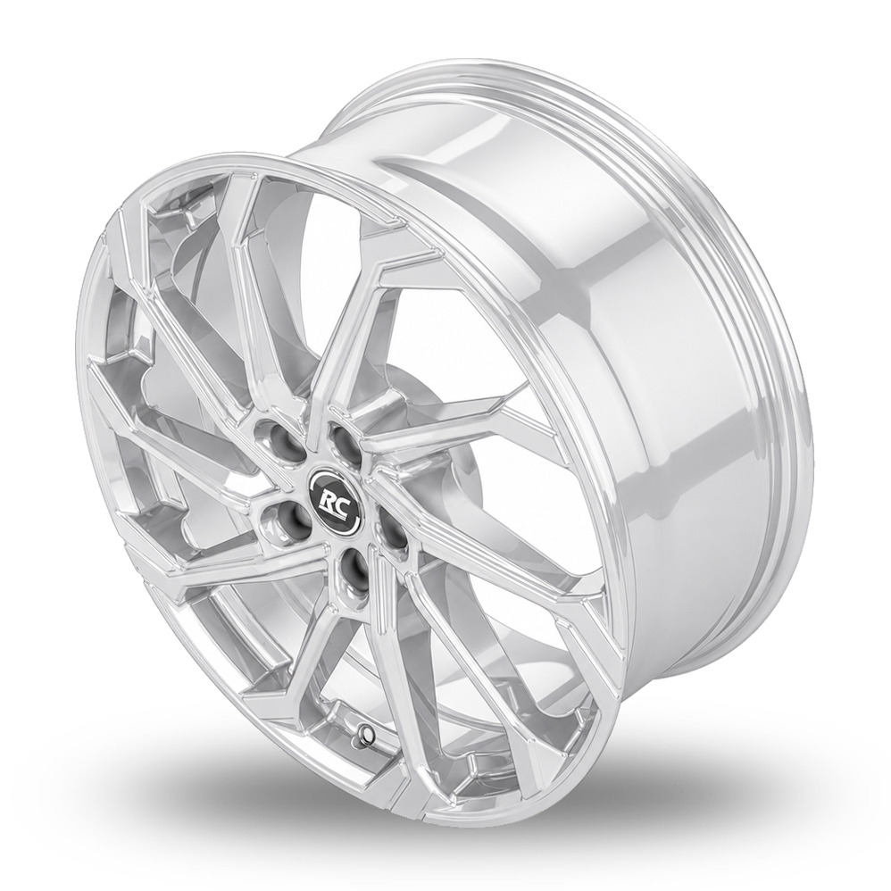 16" RC Design RC36 Crystal Silver Alloy Wheels