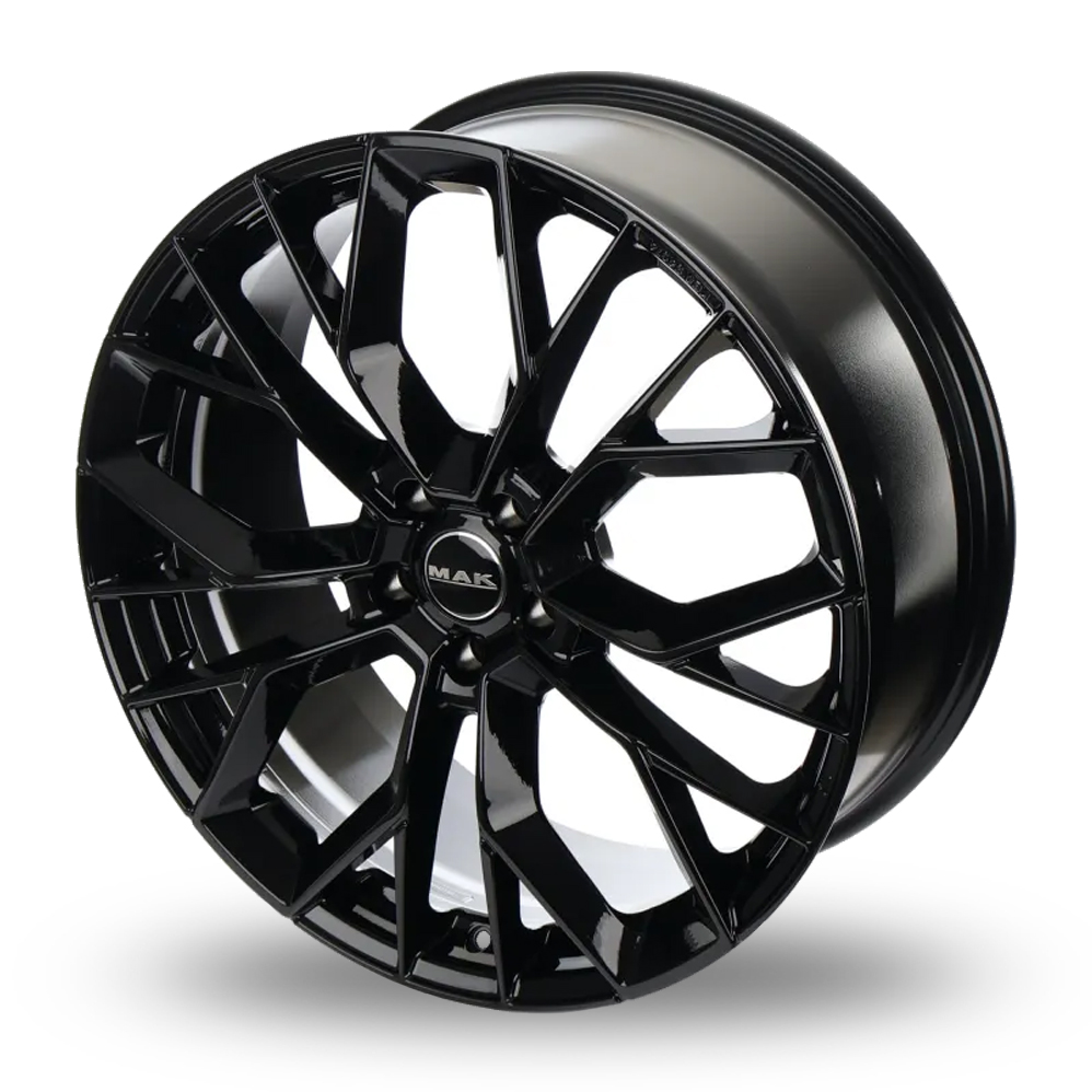 21" MAK Stilo Gloss Black Alloy Wheels