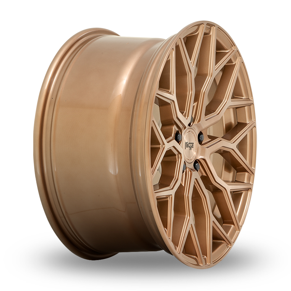 22" Niche M263 Mazzanti (EU Warehouse) Bronze Brushed Alloy Wheels