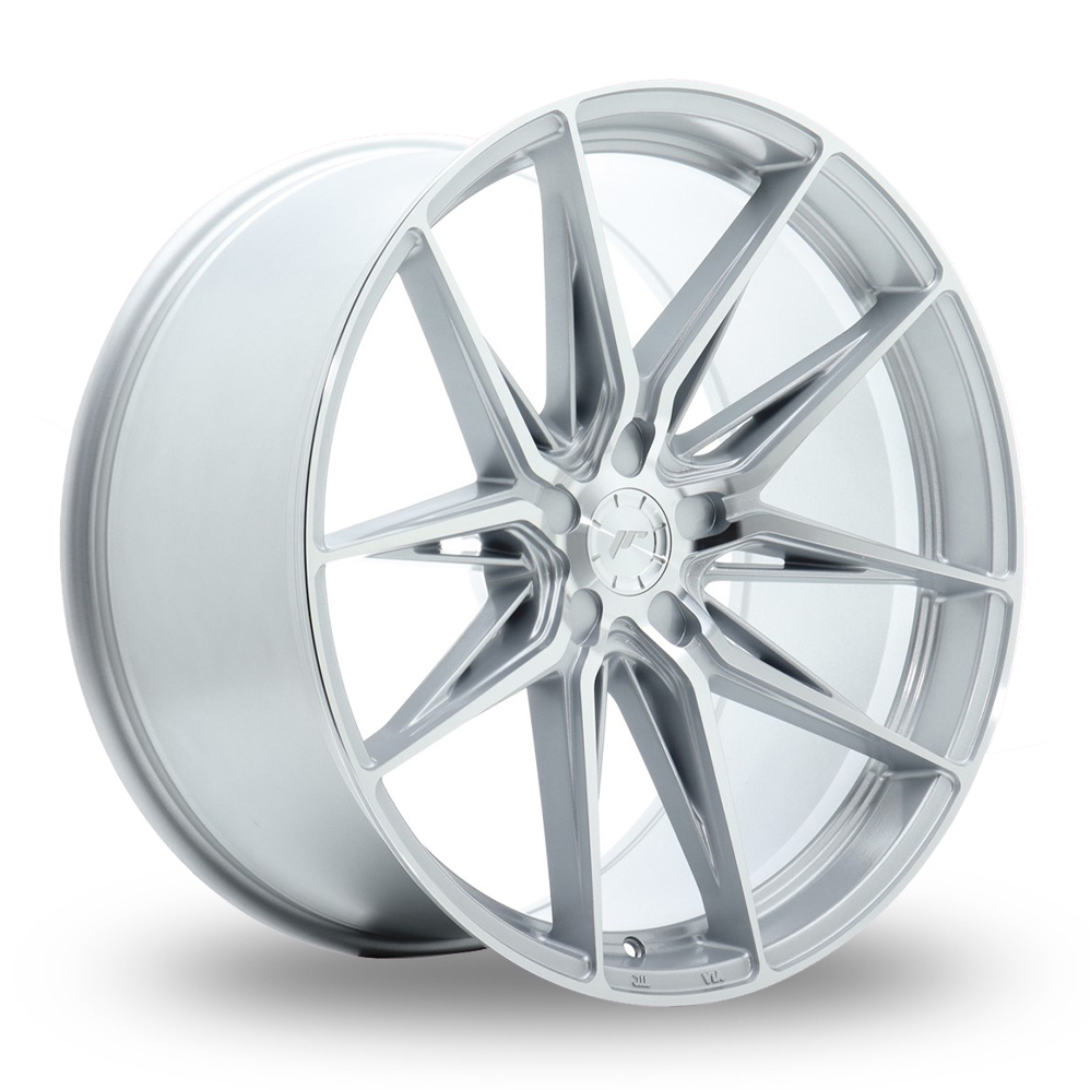 Japan Racing JR44 (11x21) (Custom Fitment) Silver Machined Face Alloy Wheels