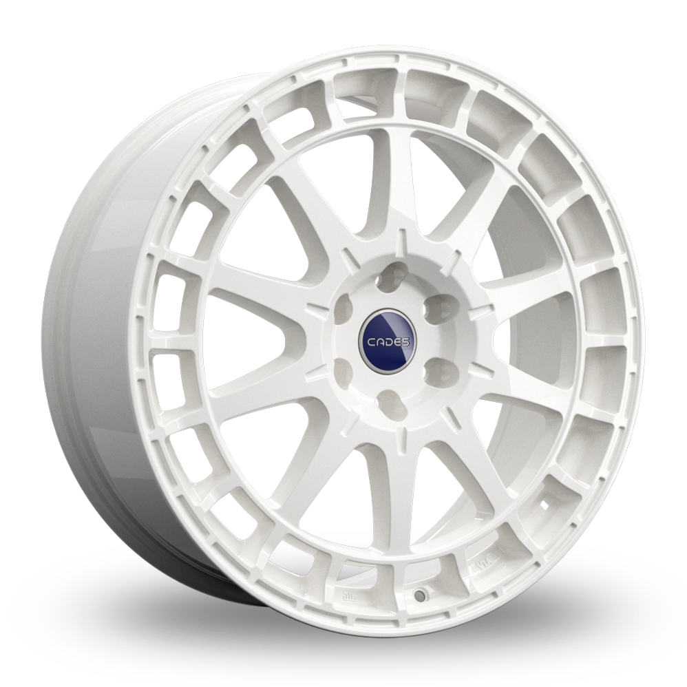 Cades RZ Transit White Alloy Wheels