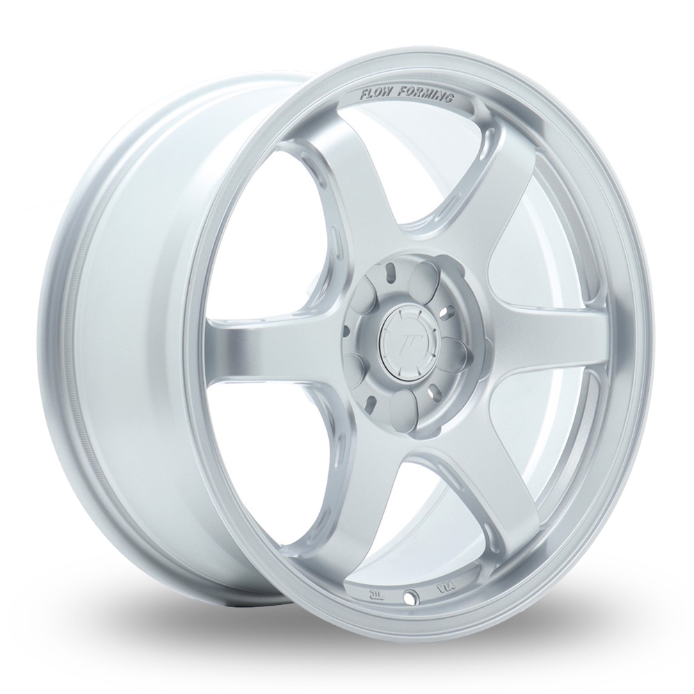 Japan Racing SL-03 (8x17) (Custom Fitment) Matt Silver Alloy Wheels