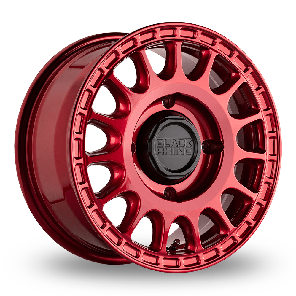 15 Inch Black Rhino Sandstorm UTV (USA Warehouse) Candy Red Alloy Wheels