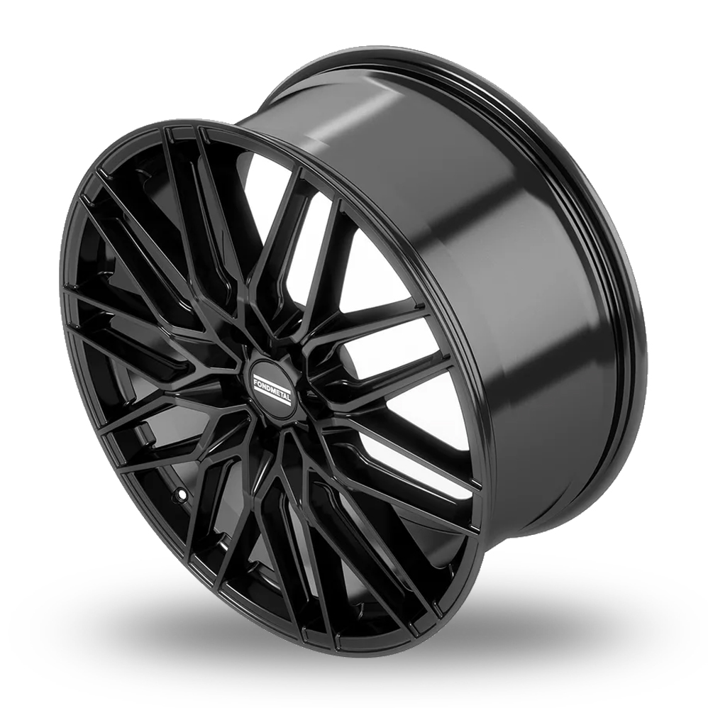 21" Fondmetal Cratos Gloss Black Alloy Wheels