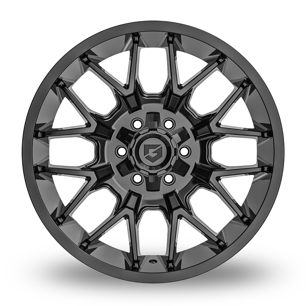 20" Fondmetal 768 Primacy Gloss Black Alloy Wheels