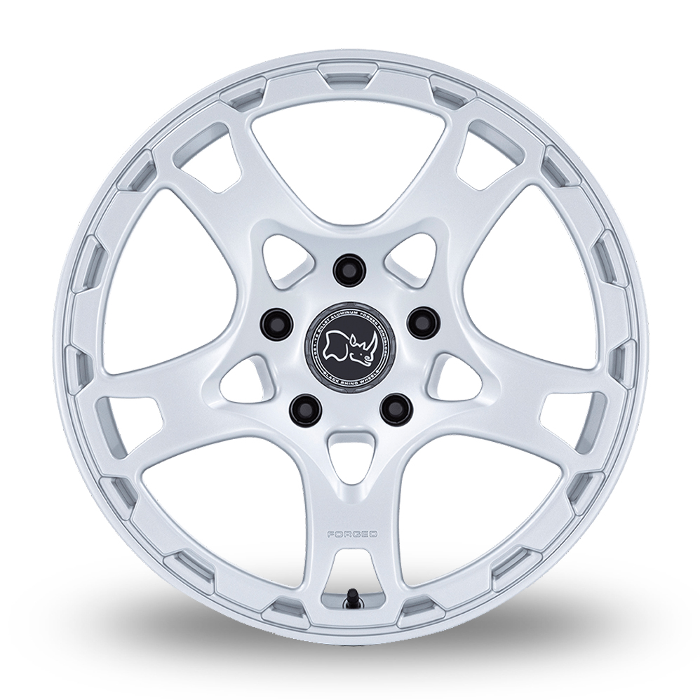 18" Black Rhino Klaue (USA Warehouse) Matt Silver Alloy Wheels
