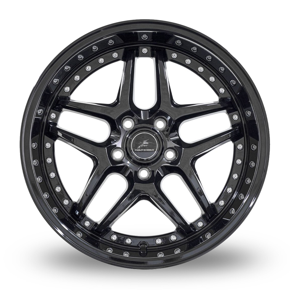 18" Forum Vice Black Alloy Wheels