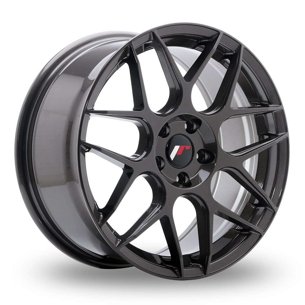 Japan Racing JR18 (8.5x18) (Custom Fitment) Hyper Grey Alloy Wheels