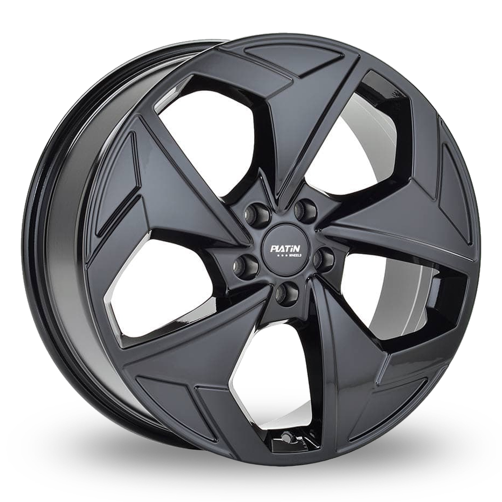 Platin P 104 Gloss Black Alloy Wheels