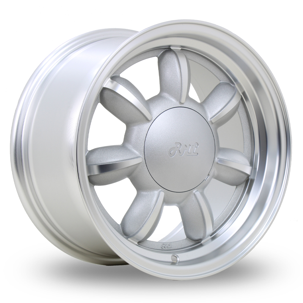 RML Wheels Daisy Silver Polished Lip Alloy Wheels