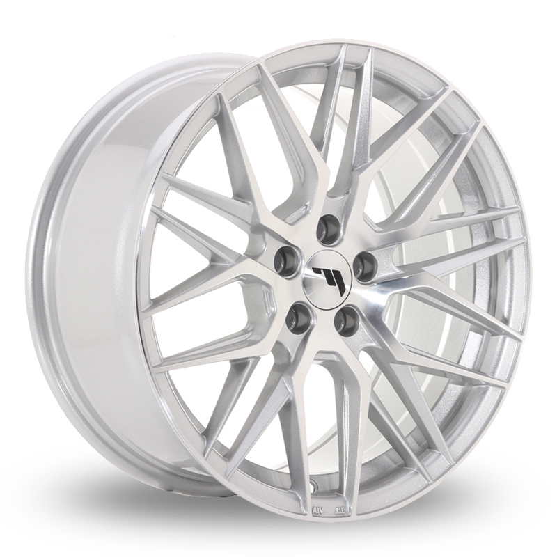 Japan Racing JR28 (7x15) Silver Machined Face Alloy Wheels
