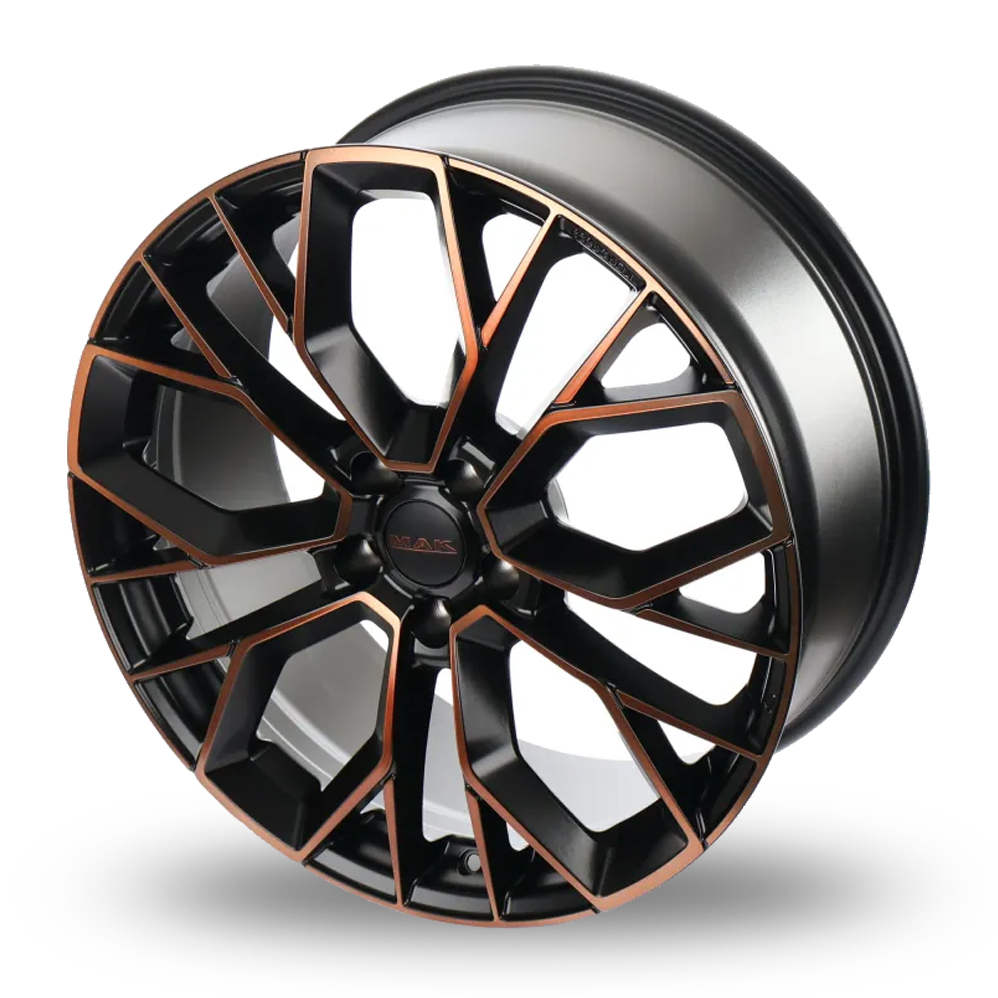18" MAK Stilo Black Bronze Alloy Wheels