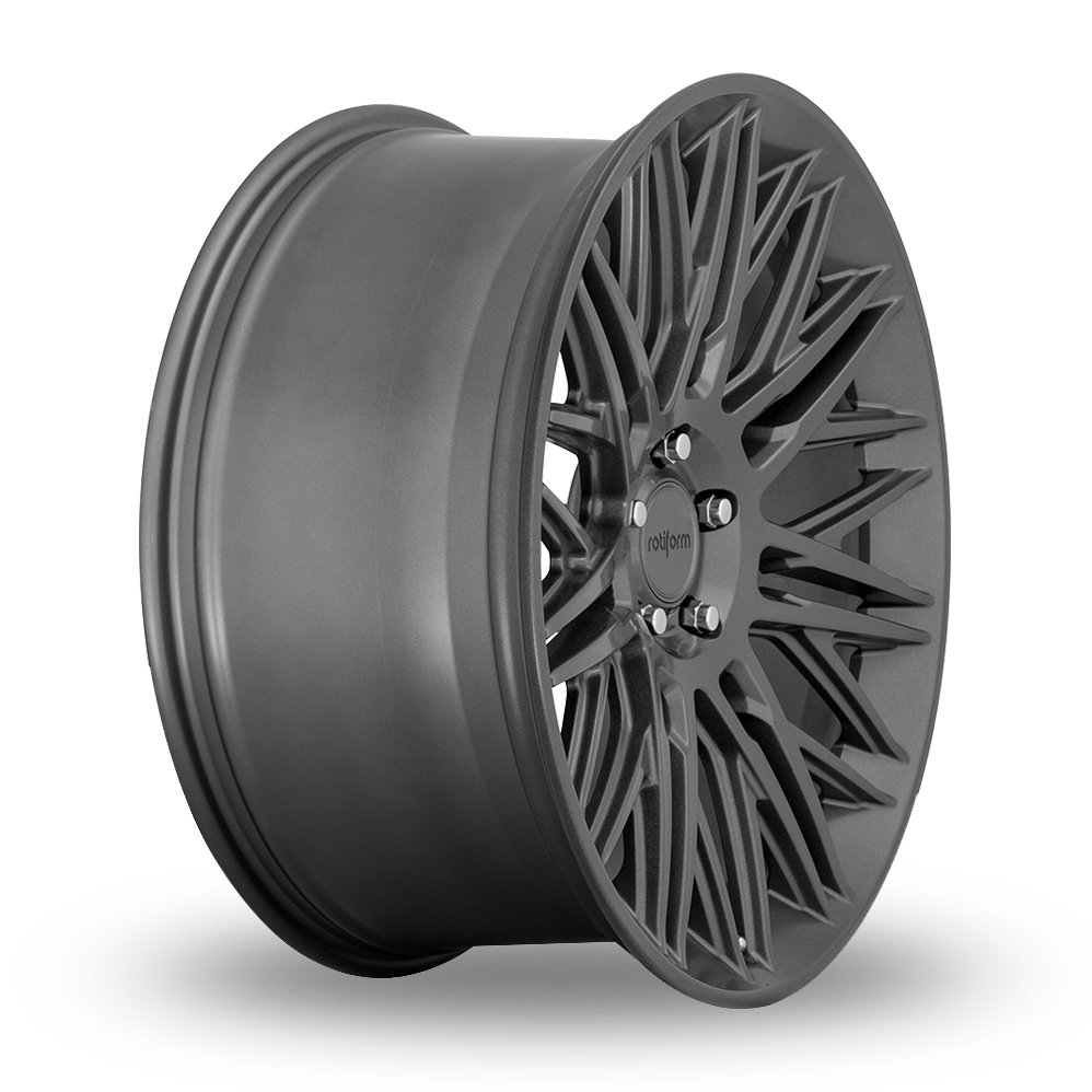 22" Rotiform R163 JDR (USA Warehouse) Matt Anthracite Alloy Wheels