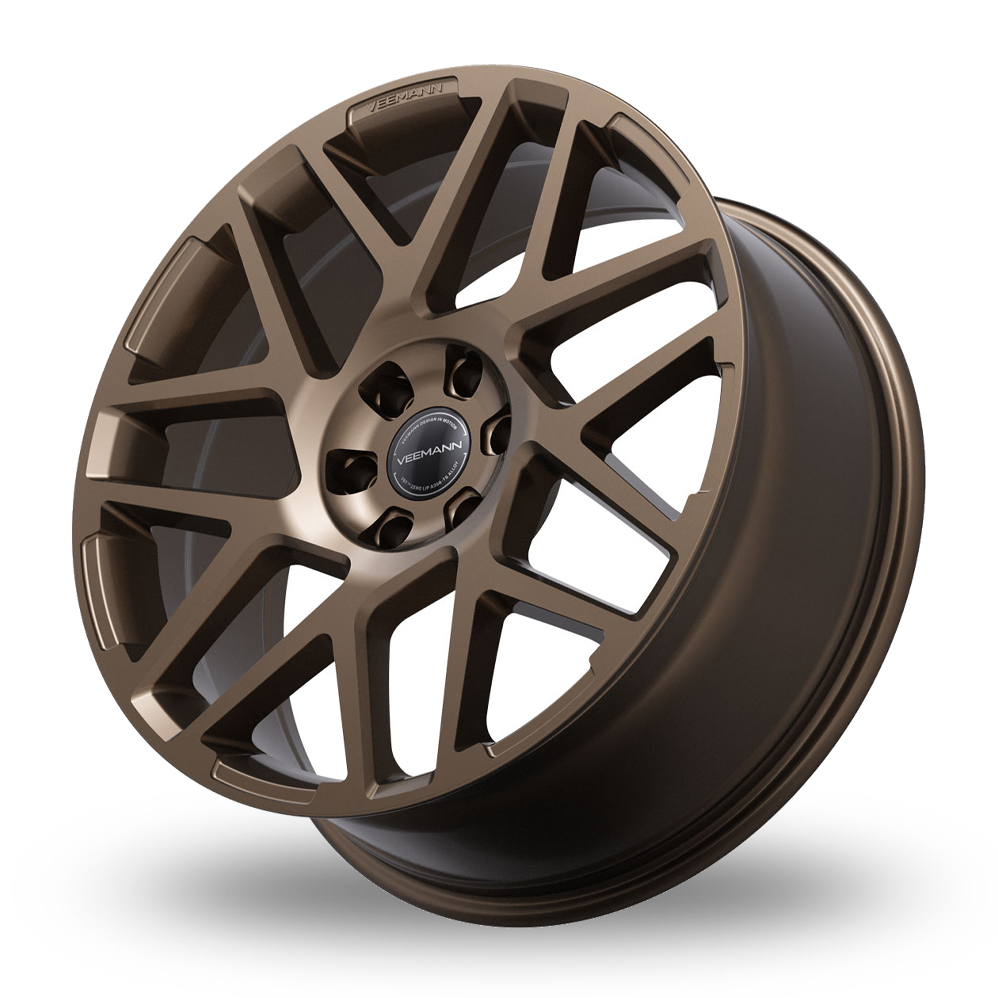 20" VEEMANN LS-Z1 Matt Carbon Bronze Alloy Wheels
