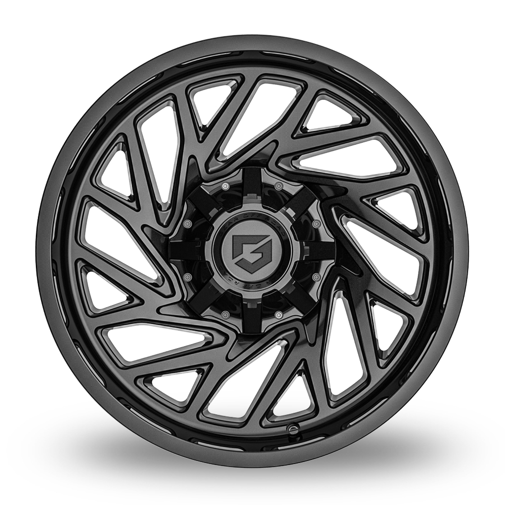 17" Fondmetal 769 Sequence Gloss Black Alloy Wheels