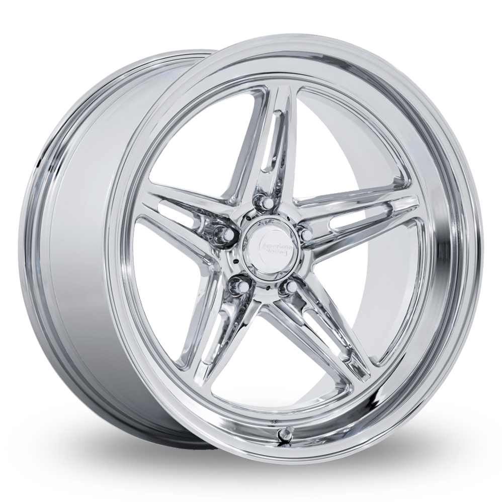 American Racing Vintage VN514 Groove (USA Warehouse) Chrome Alloy Wheels