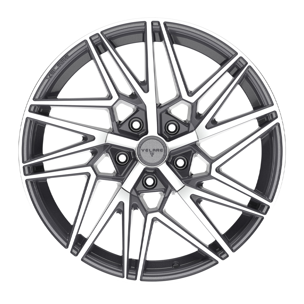 20" Velare VLR06 Platinum Grey Polsihed Alloy Wheels