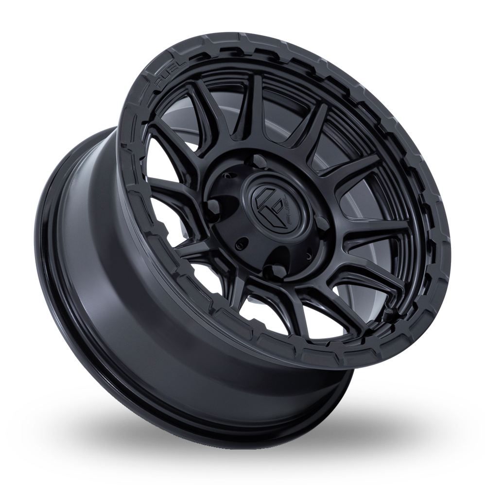 15" Fuel Off-Road FV866 Piston UTV (USA Warehouse) Matt Black Gloss Black Rim Alloy Wheels