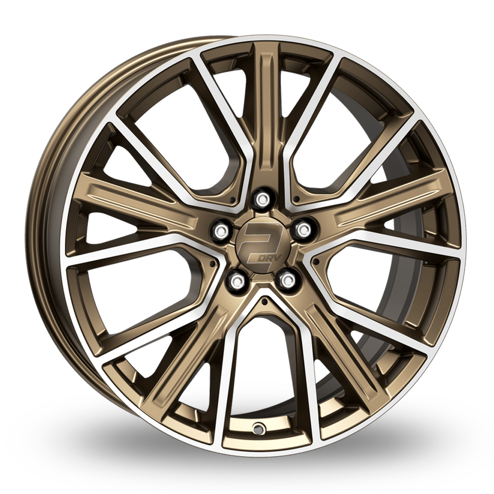 2DRV WH34 Bronze Matt Machined Alloy Wheels
