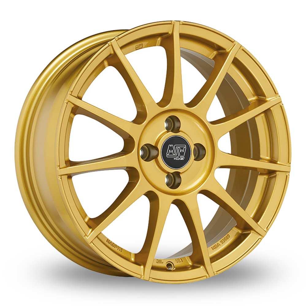 MSW (by OZ) 85 Gold Alloy Wheels