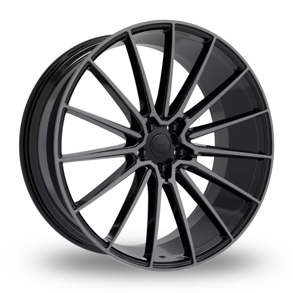 Hawke Luxor Black Shadow Alloy Wheels