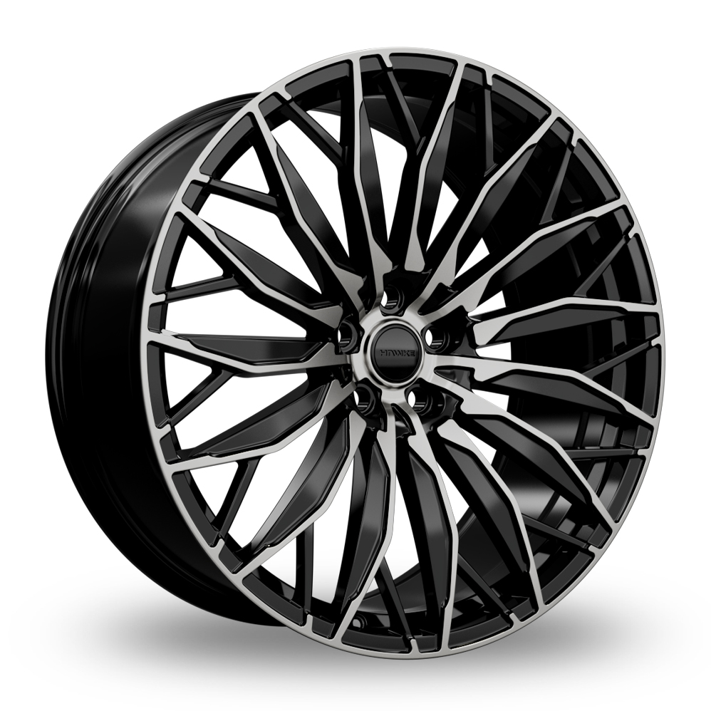 Hawke Zenith II Black Polished Alloy Wheels