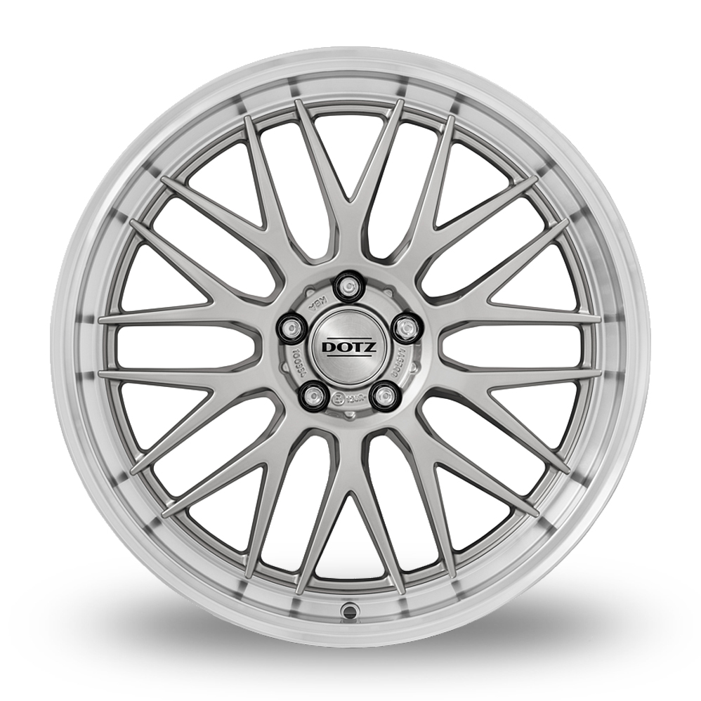 17" Dotz Bilbao Silver Polished Alloy Wheels