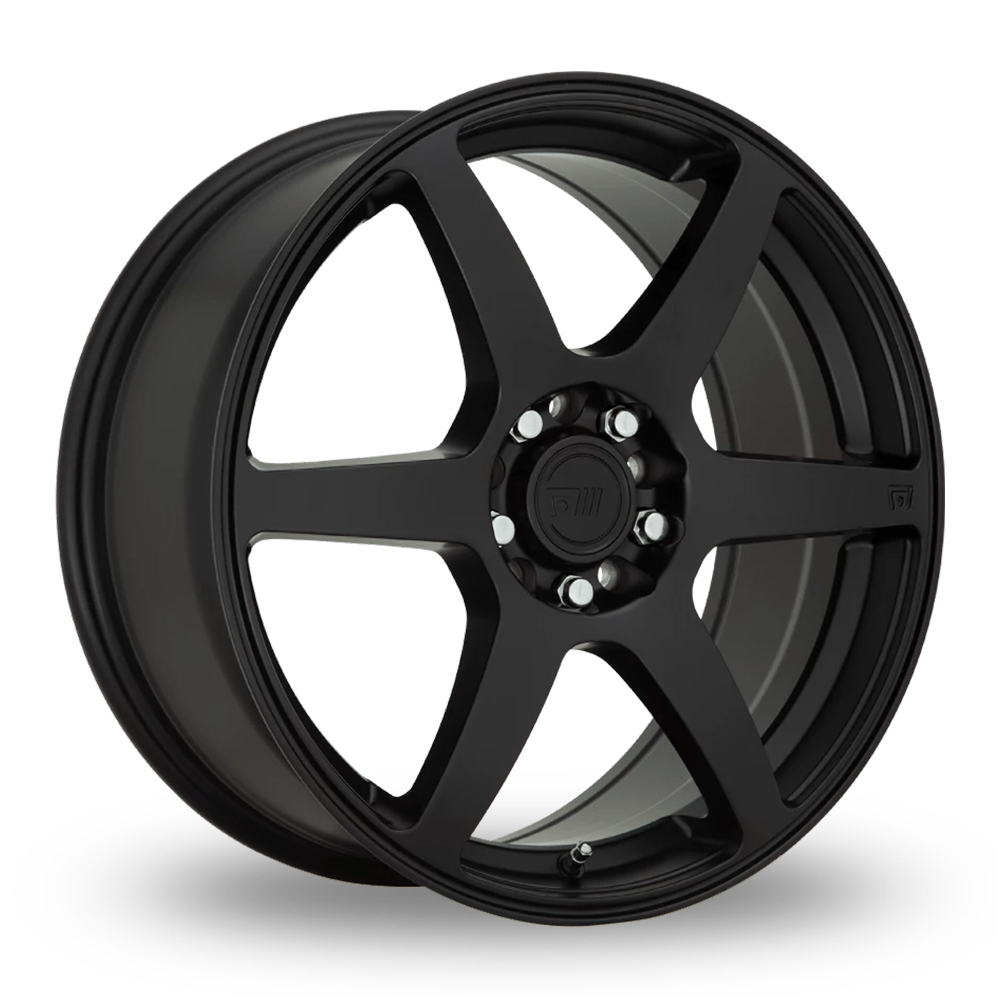 Motegi Racing MR143 CS6 (USA Warehouse) Satin Black Alloy Wheels