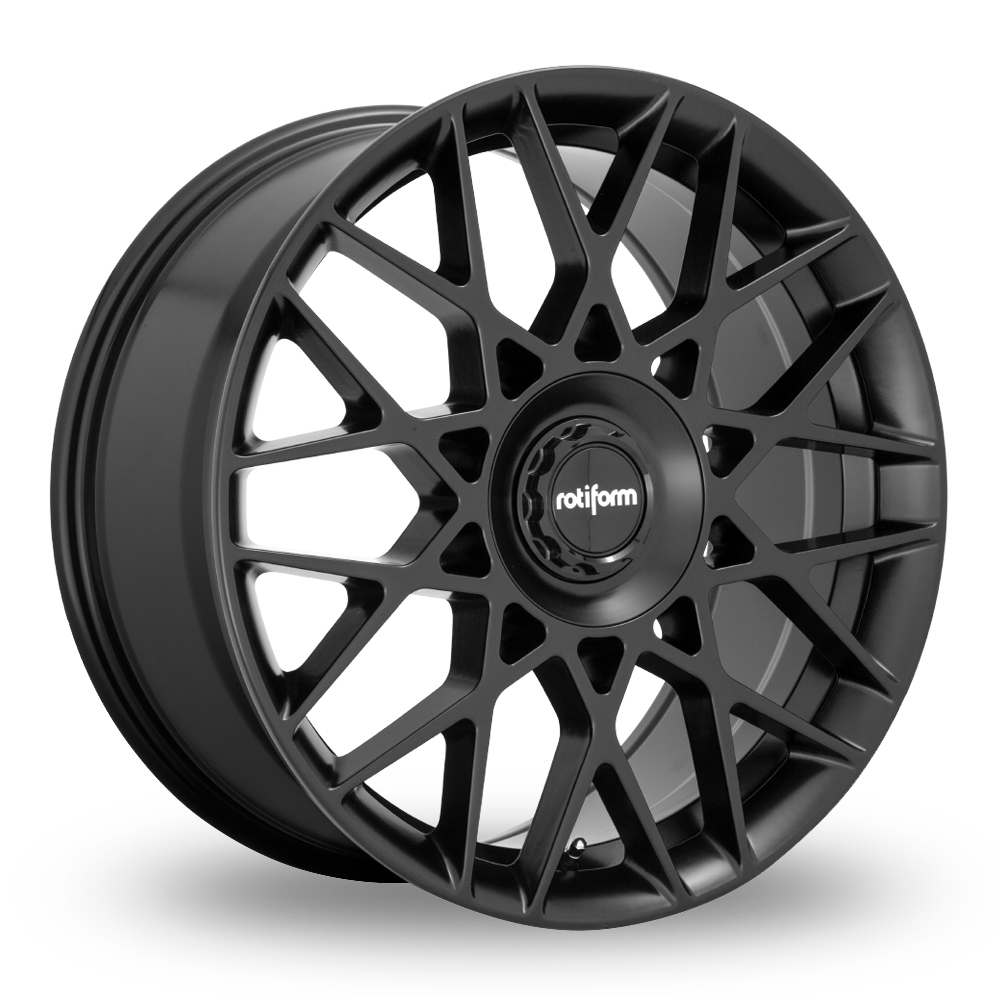Rotiform R165 BLQ-C (EU Warehouse) Matt Black Alloy Wheels